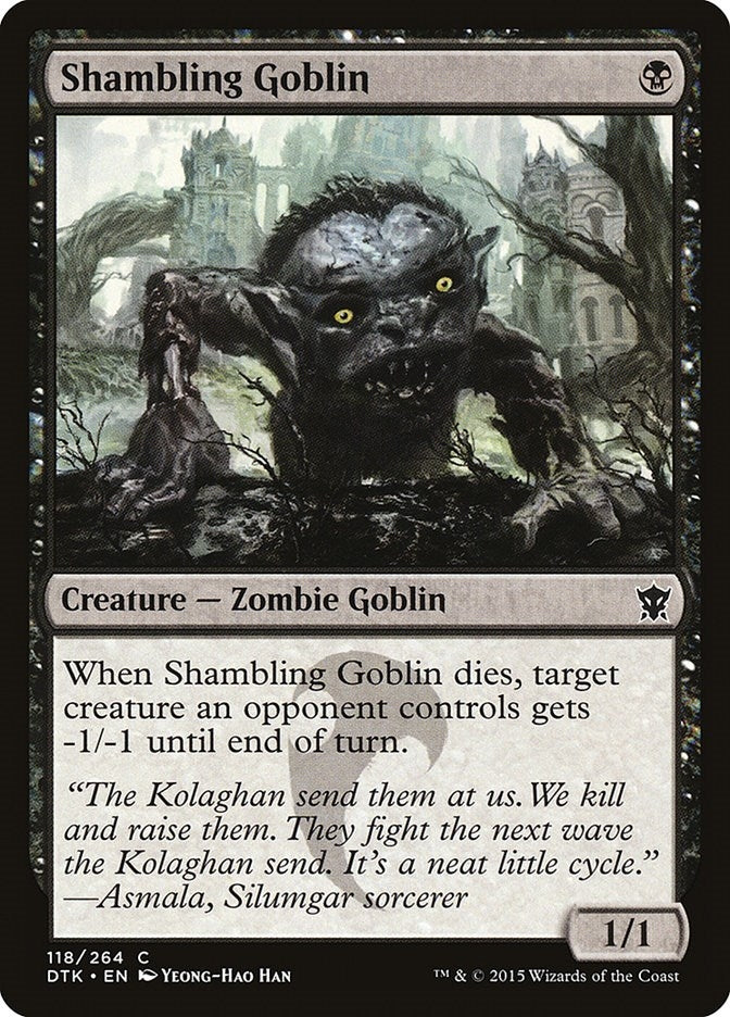 Image for Shambling Goblin (118) [Dragons of Tarkir] - Magic: The Gathering