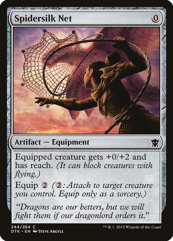Image for Spidersilk Net (244) [Dragons of Tarkir] - Magic: The Gathering