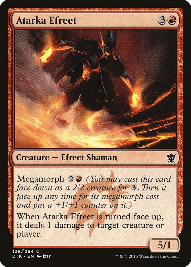 Image for Atarka Efreet (128) [Dragons of Tarkir] - Magic: The Gathering