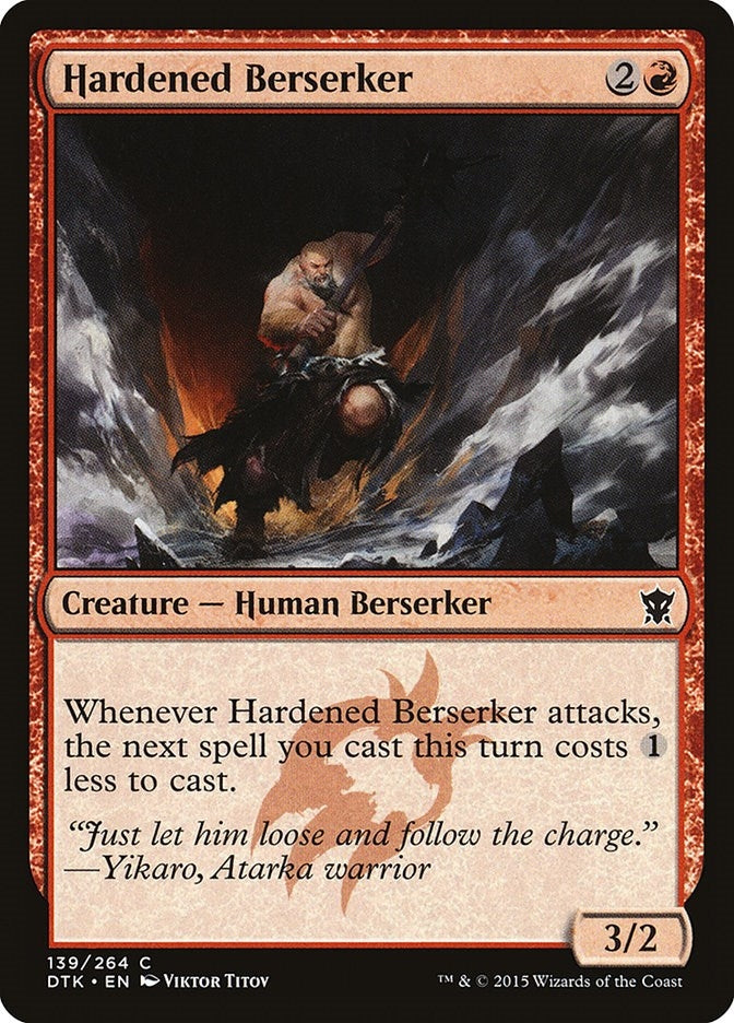 Hardened Berserker (139) [Dragons of Tarkir]