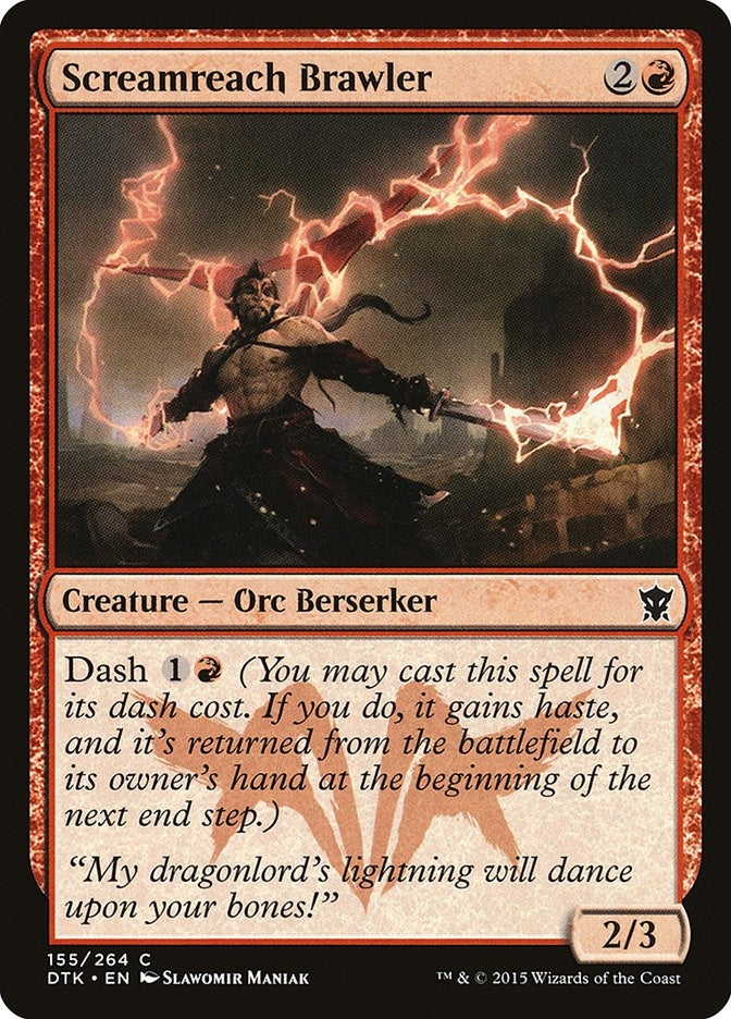 Image for Screamreach Brawler (155) [Dragons of Tarkir] - Magic: The Gathering