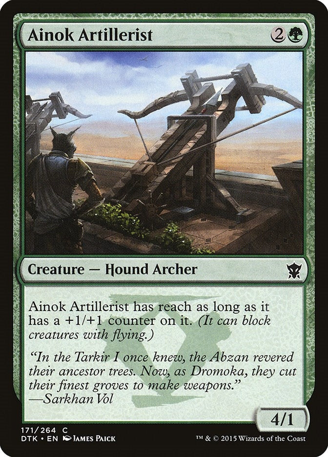 Image for Ainok Artillerist (171) [Dragons of Tarkir] - Magic: The Gathering