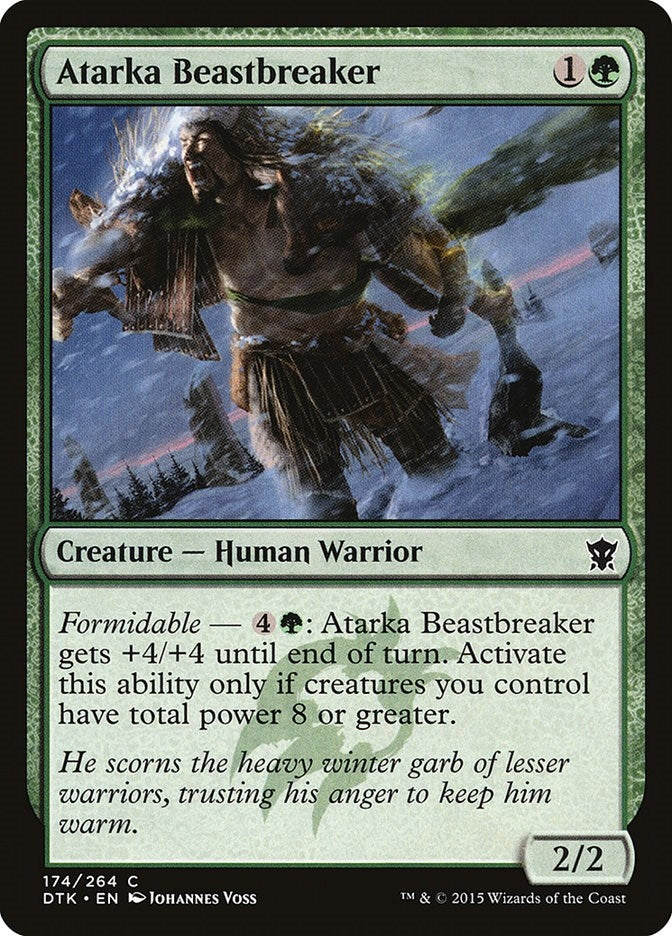 Image for Atarka Beastbreaker (174) [Dragons of Tarkir] - Magic: The Gathering