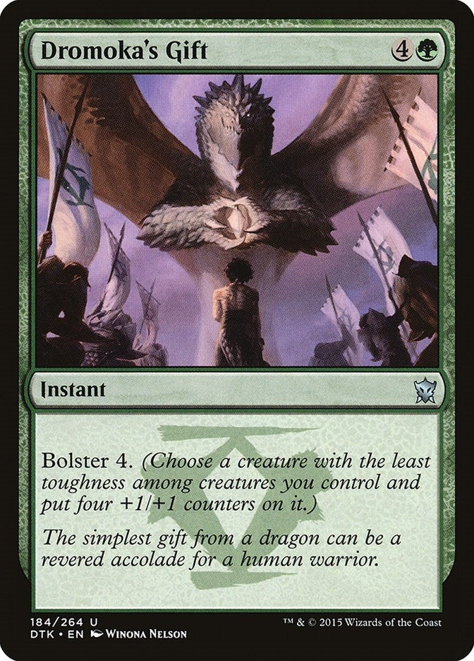 Image for Dromoka's Gift (184) [Dragons of Tarkir] - Magic: The Gathering