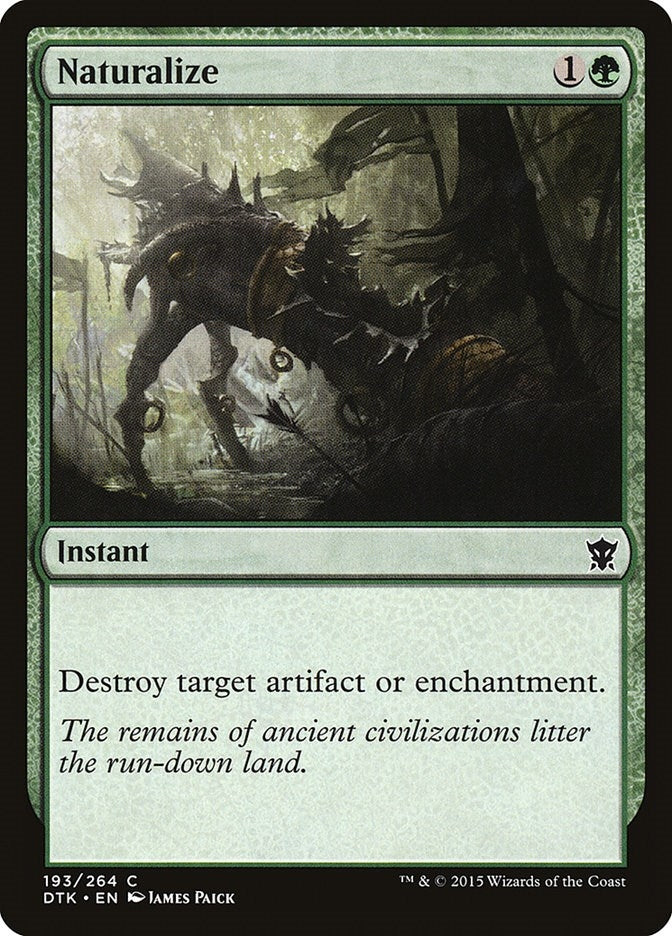 Image for Naturalize (193) [Dragons of Tarkir] - Magic: The Gathering