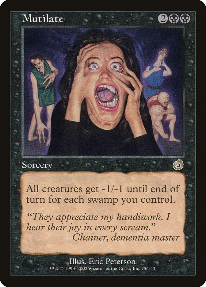 Image for Mutilate (73) [Torment] - Magic: The Gathering