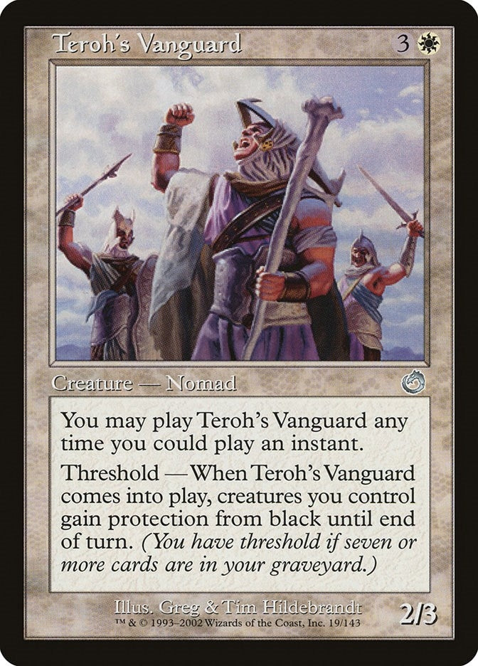 Image for Teroh's Vanguard (19) [Torment] - Magic: The Gathering