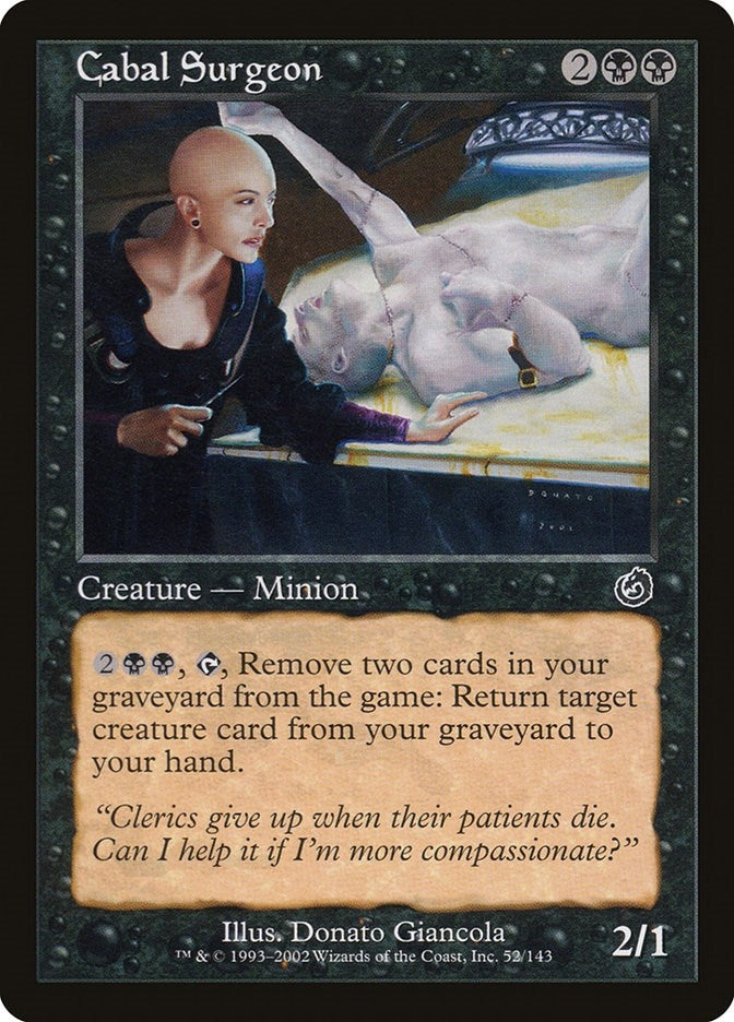 Image for Cabal Surgeon (52) [Torment] - Magic: The Gathering