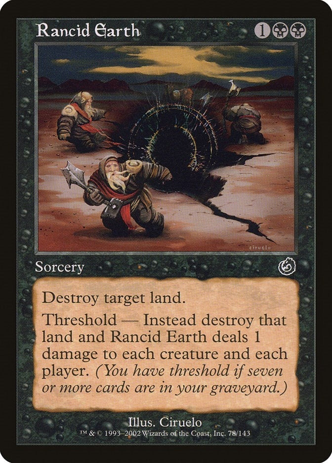 Image for Rancid Earth (78) [Torment] - Magic: The Gathering