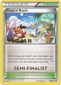 Image for Tropical Beach - BW28 (Worlds 11) [Semi Finalist] (BW28) [Black and White Promos] - Pokemon