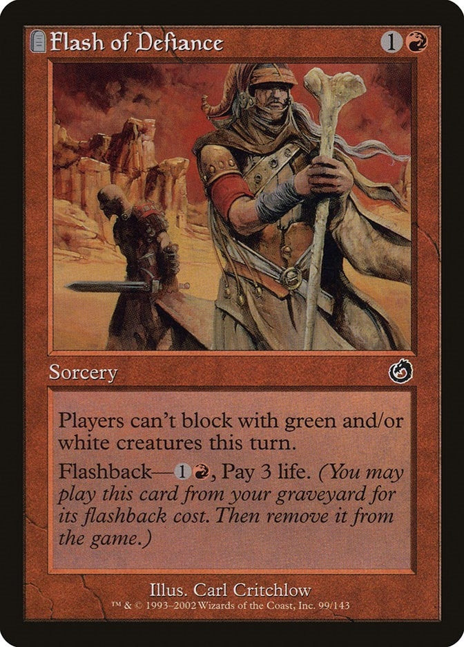 Image for Flash of Defiance (99) [Torment] - Magic: The Gathering