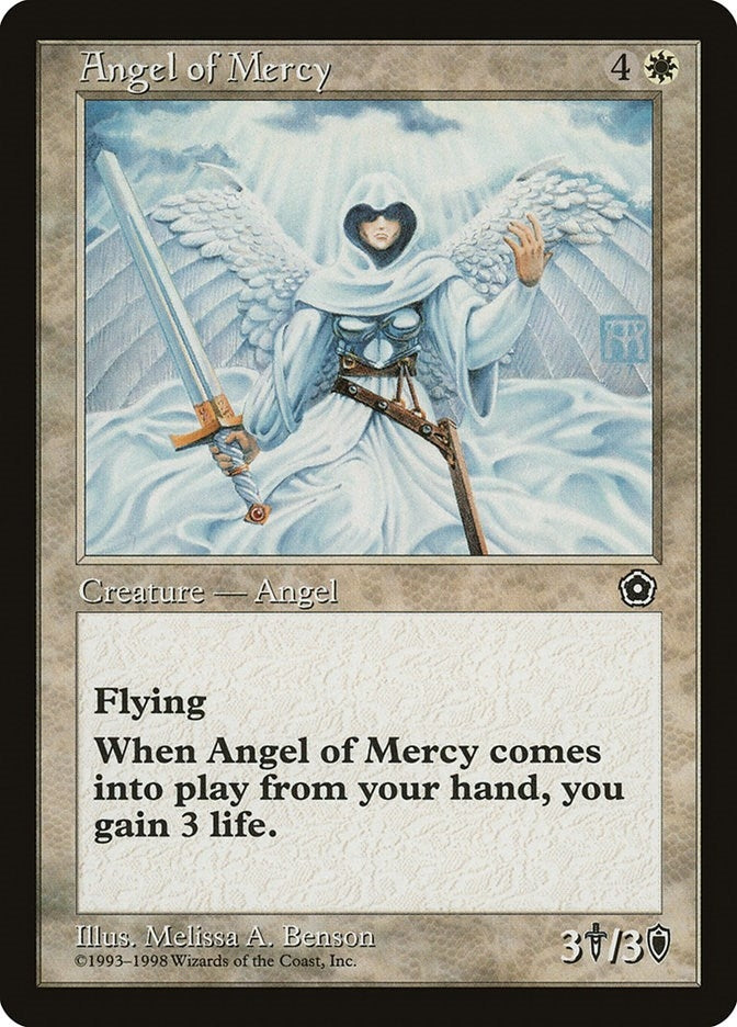 Image for Angel of Mercy [Portal Second Age] - Magic: The Gathering