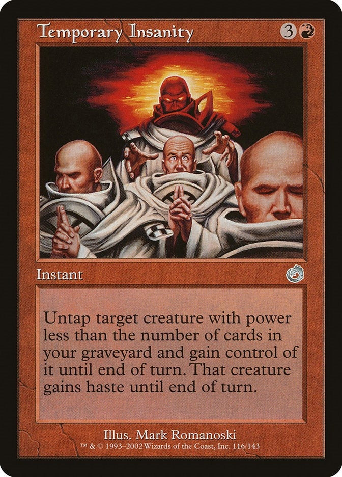 Image for Temporary Insanity (116) [Torment] - Magic: The Gathering