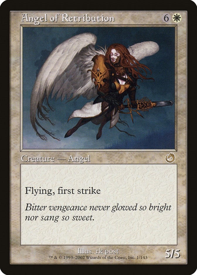 Image for Angel of Retribution (1) [Torment] - Magic: The Gathering