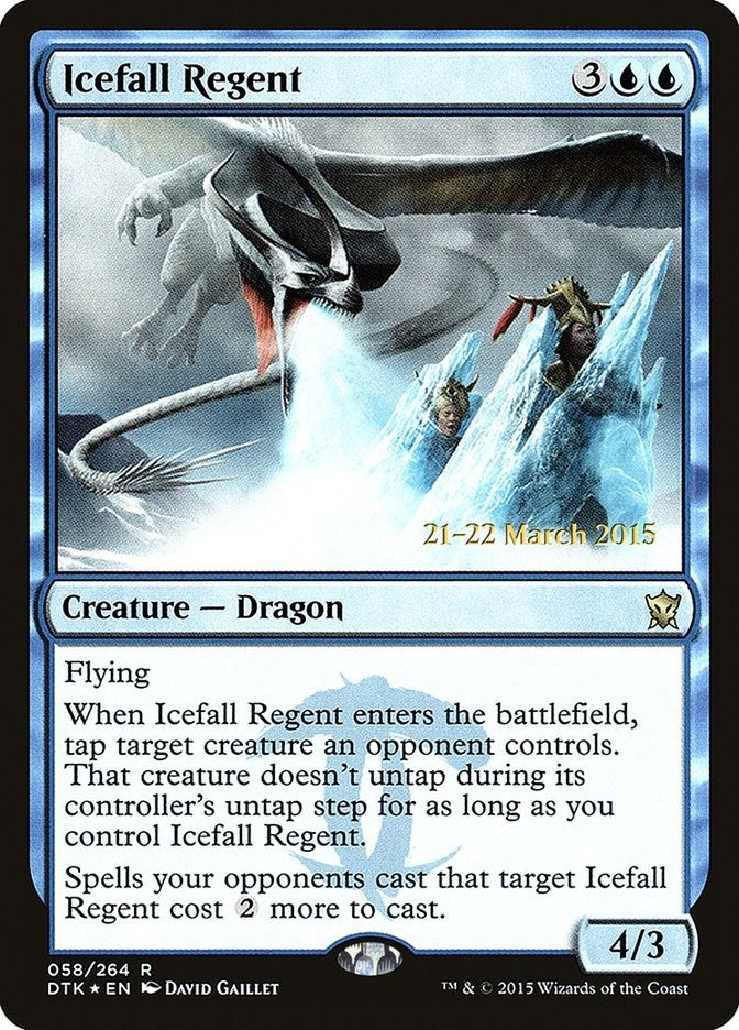 Image for Icefall Regent (58) [Prerelease Cards] - Magic: The Gathering