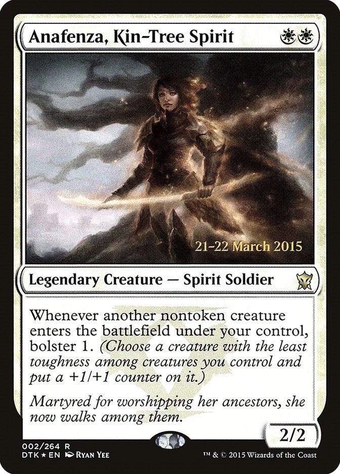 Image for Anafenza, Kin-Tree Spirit (2) [Prerelease Cards] - Magic: The Gathering