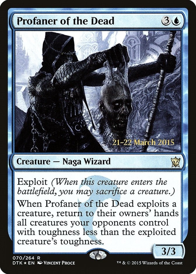 Image for Profaner of the Dead (70) [Prerelease Cards] - Magic: The Gathering