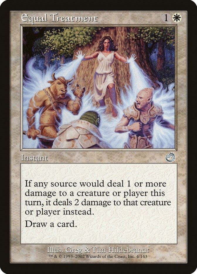 Image for Equal Treatment (4) [Torment] - Magic: The Gathering