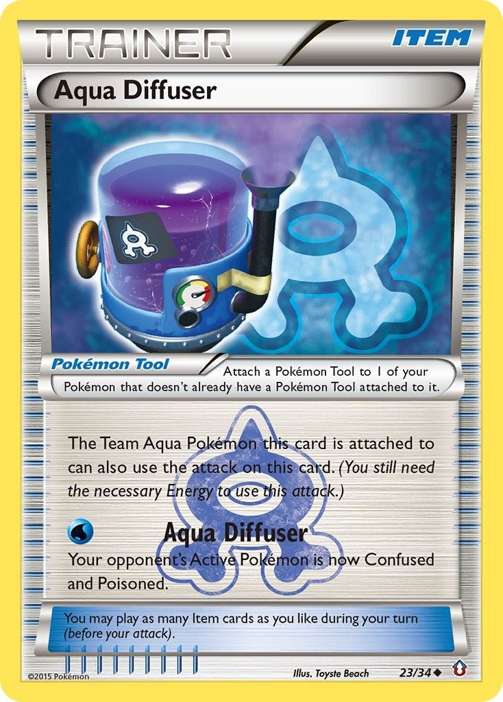 Image for Aqua Diffuser (23/34) [Double Crisis] - Pokemon