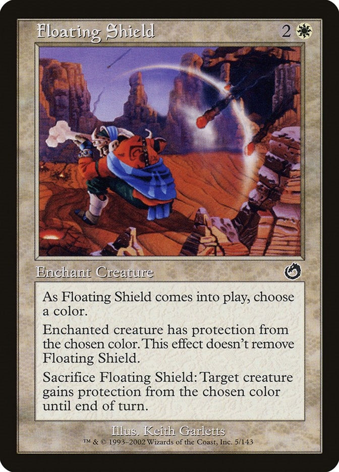 Image for Floating Shield (5) [Torment] - Magic: The Gathering