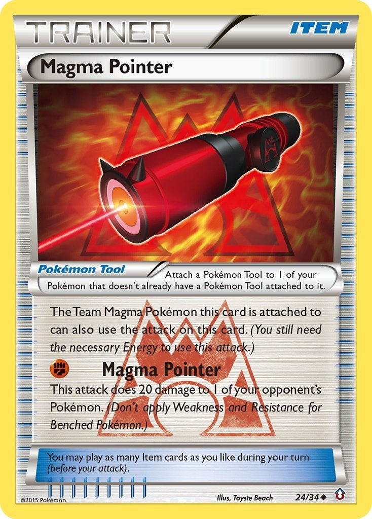 Image for Magma Pointer (24/34) [Double Crisis] - Pokemon
