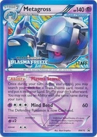 Image for Metagross - BW75 (Team Plasma) (Prerelease) [Staff] (BW75) [Black and White Promos] - Pokemon