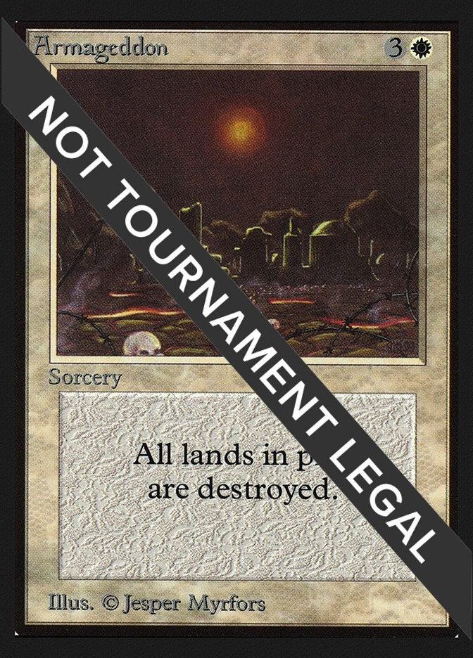 Image for Armageddon (IE) [International Edition] - Magic: The Gathering