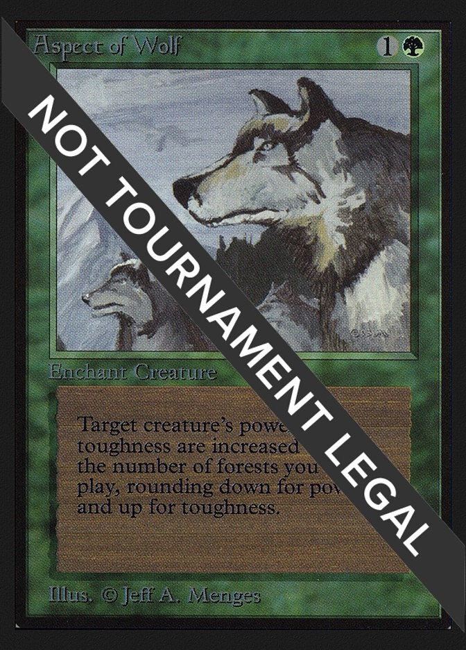 Image for Aspect of Wolf (IE) [International Edition] - Magic: The Gathering