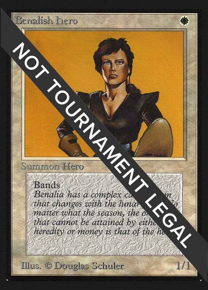 Image for Benalish Hero (IE) [International Edition] - Magic: The Gathering