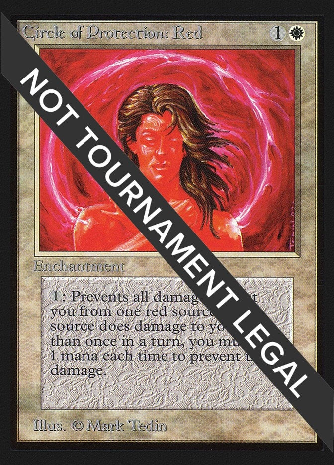Image for Circle of Protection: Red (IE) [International Edition] - Magic: The Gathering