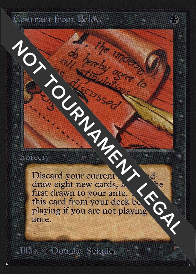Image for Contract from Below (IE) [International Edition] - Magic: The Gathering
