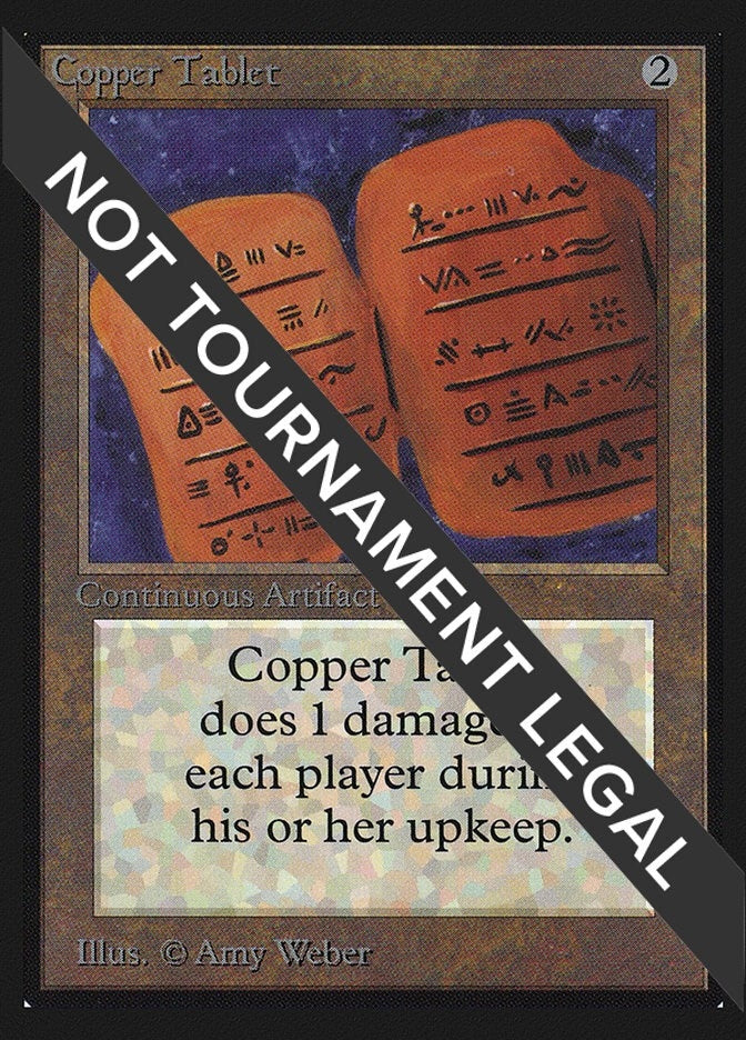 Image for Copper Tablet (IE) [International Edition] - Magic: The Gathering