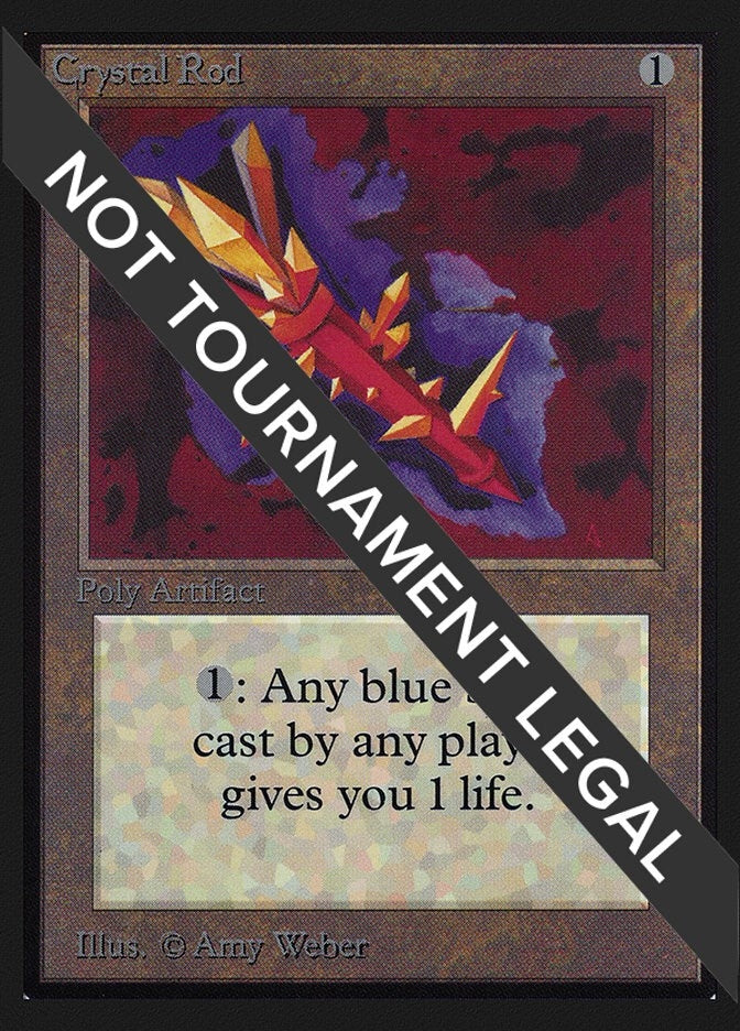 Image for Crystal Rod (IE) [International Edition] - Magic: The Gathering