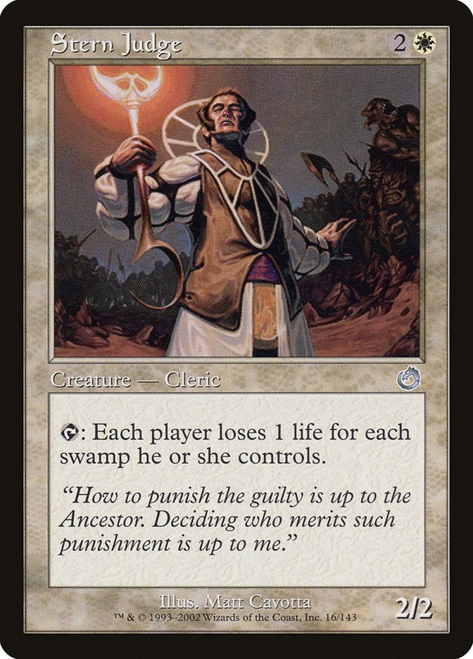 Image for Stern Judge (16) [Torment] - Magic: The Gathering