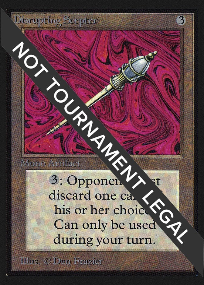 Image for Disrupting Scepter (IE) [International Edition] - Magic: The Gathering