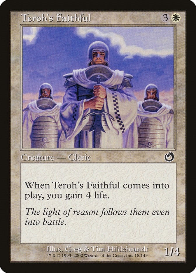 Image for Teroh's Faithful (18) [Torment] - Magic: The Gathering