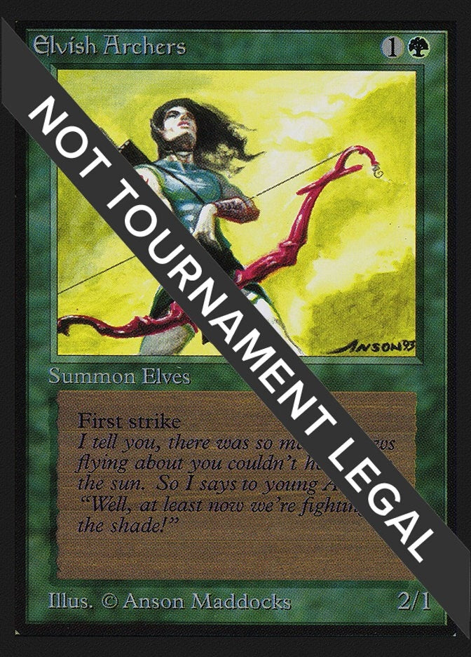 Image for Elvish Archers (IE) [International Edition] - Magic: The Gathering