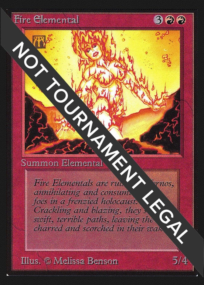 Image for Fire Elemental (IE) [International Edition] - Magic: The Gathering