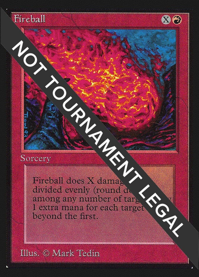 Image for Fireball (IE) [International Edition] - Magic: The Gathering