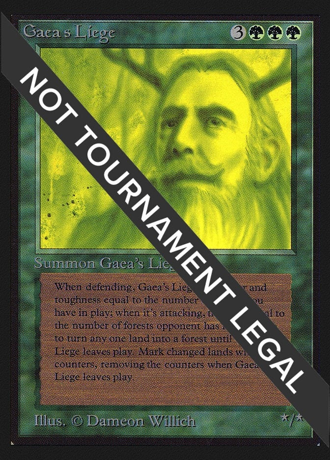 Image for Gaea's Liege (IE) [International Edition] - Magic: The Gathering