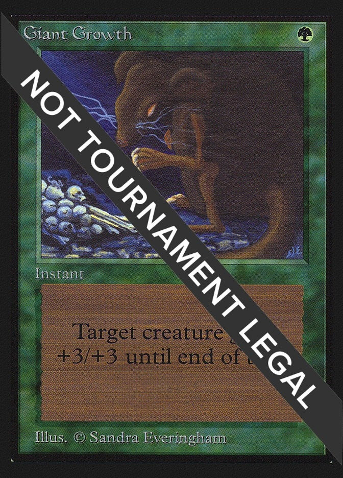 Image for Giant Growth (IE) [International Edition] - Magic: The Gathering