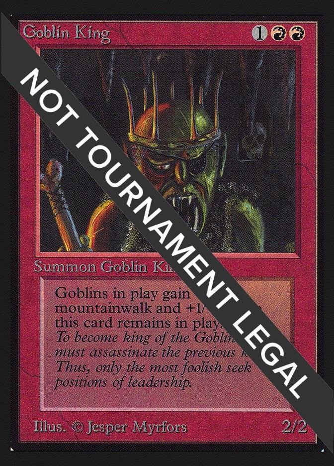 Image for Goblin King (IE) [International Edition] - Magic: The Gathering