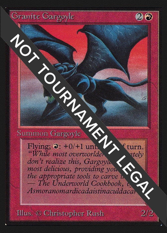 Image for Granite Gargoyle (IE) [International Edition] - Magic: The Gathering
