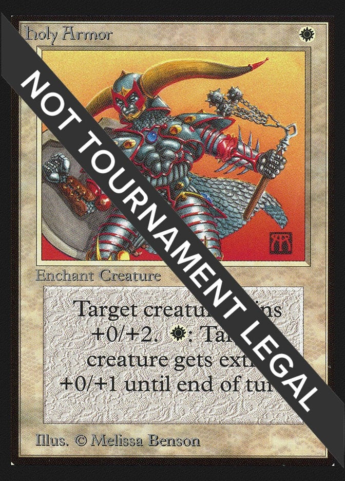 Image for Holy Armor (IE) [International Edition] - Magic: The Gathering