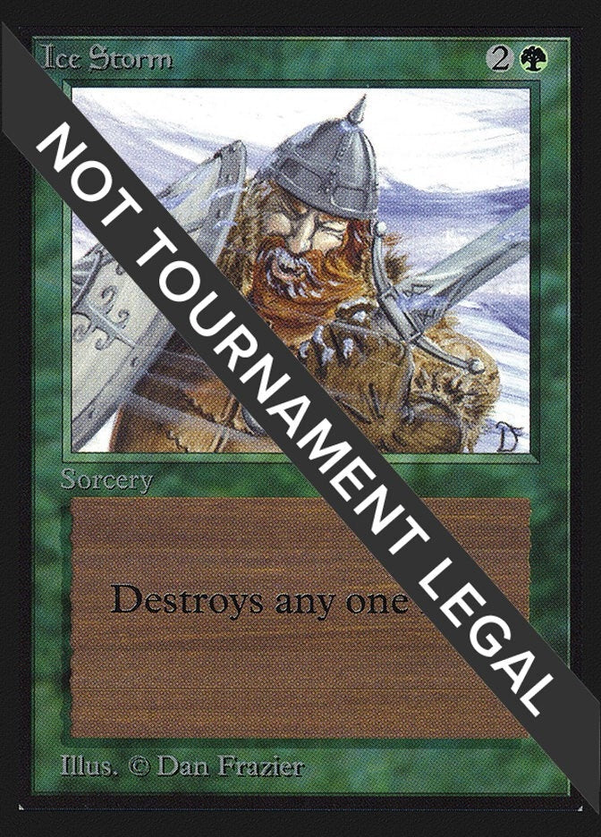 Image for Ice Storm (IE) [International Edition] - Magic: The Gathering