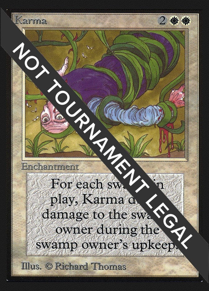 Image for Karma (IE) [International Edition] - Magic: The Gathering