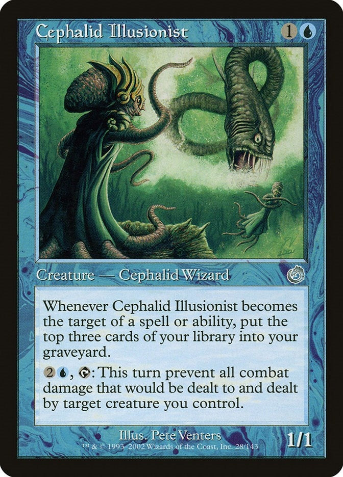 Image for Cephalid Illusionist (28) [Torment] - Magic: The Gathering