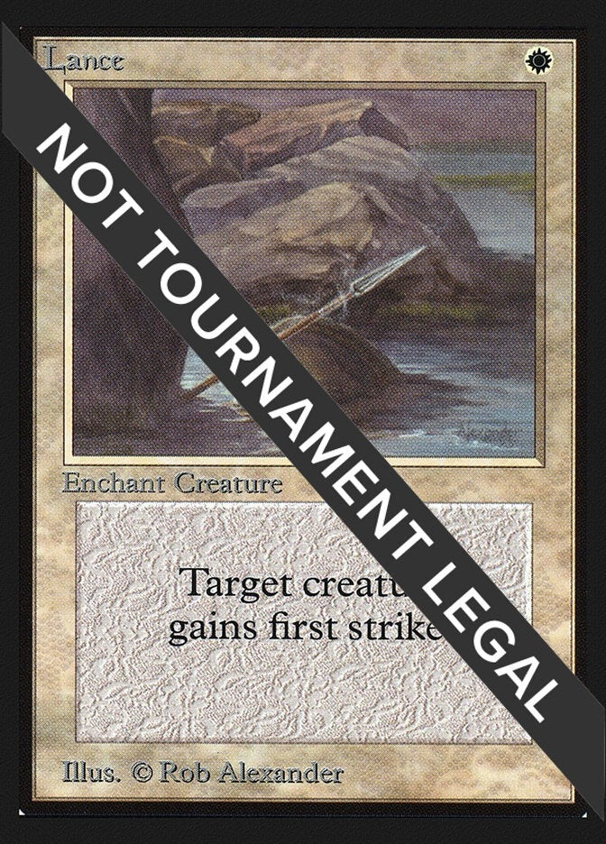 Image for Lance (IE) [International Edition] - Magic: The Gathering
