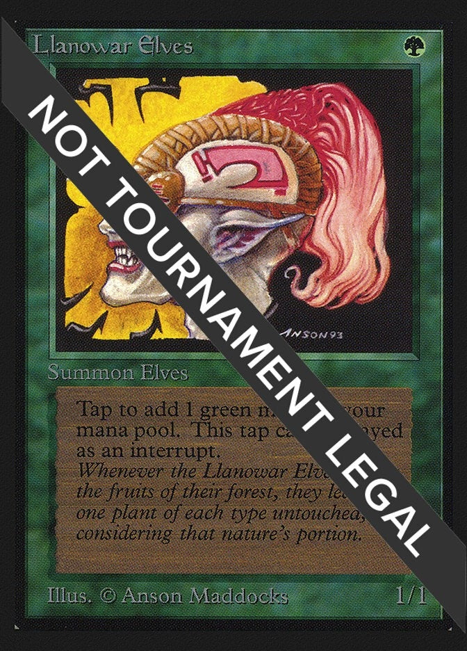 Image for Llanowar Elves (IE) [International Edition] - Magic: The Gathering