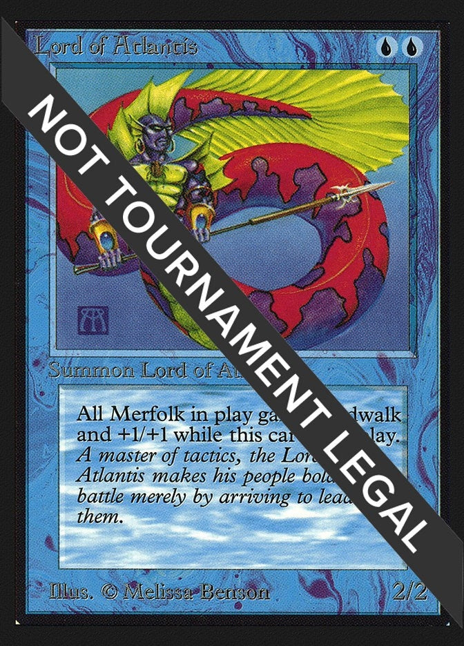 Image for Lord of Atlantis (IE) [International Edition] - Magic: The Gathering